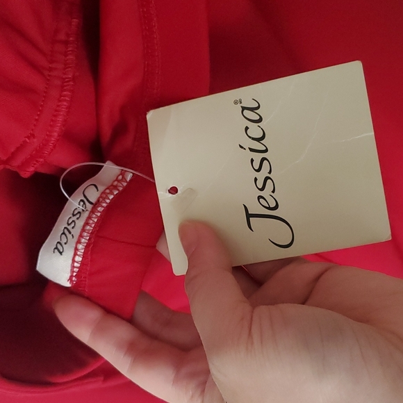 Vintage Red Halter Dress - Picture 3 of 11